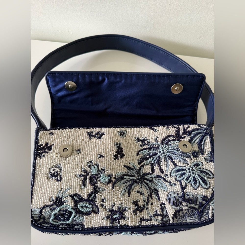 STAUD Tommy Beaded Bag Toile De Pup - Picture 9 of 11